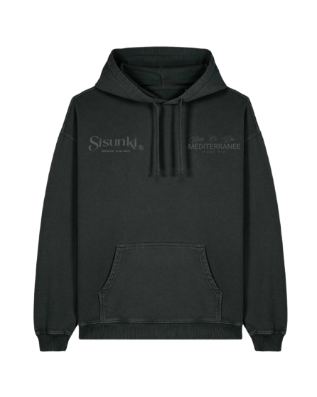 Sweat-shirt noir Classique vintage