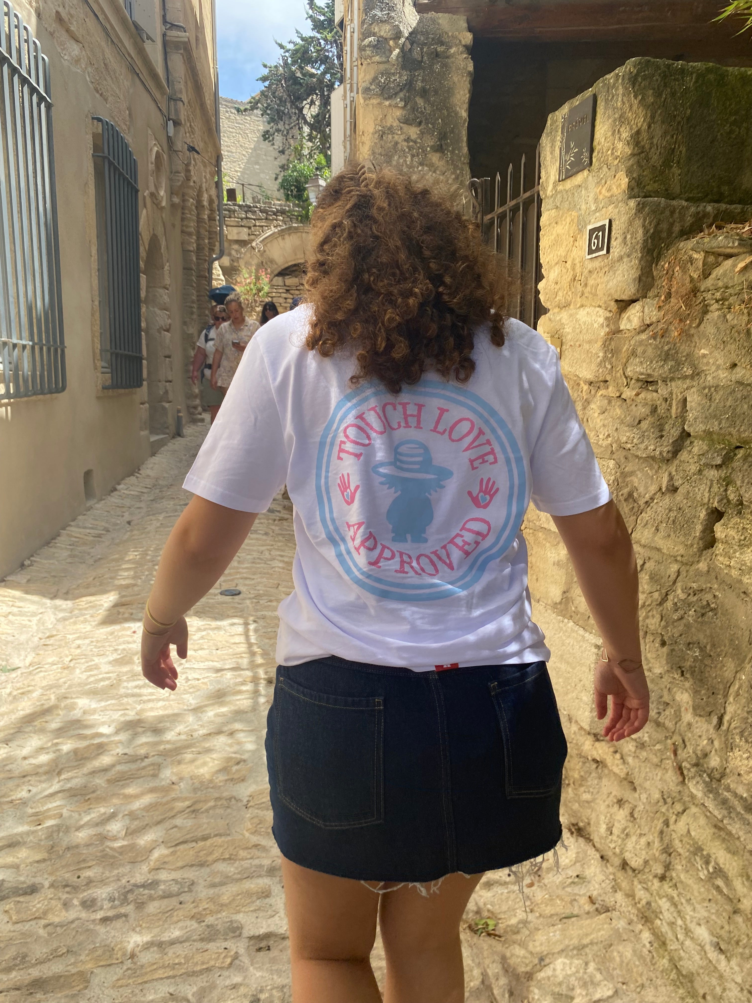 Tee-shirt Touch love approved