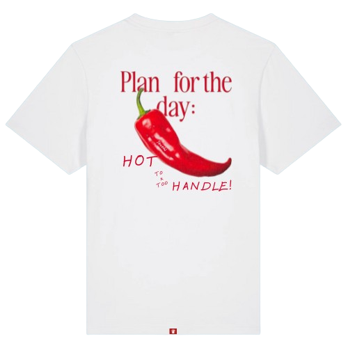 Tee-shirt Too hot to handle