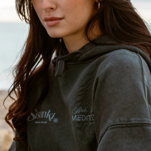 Sweat-shirt Classique vintage - noir