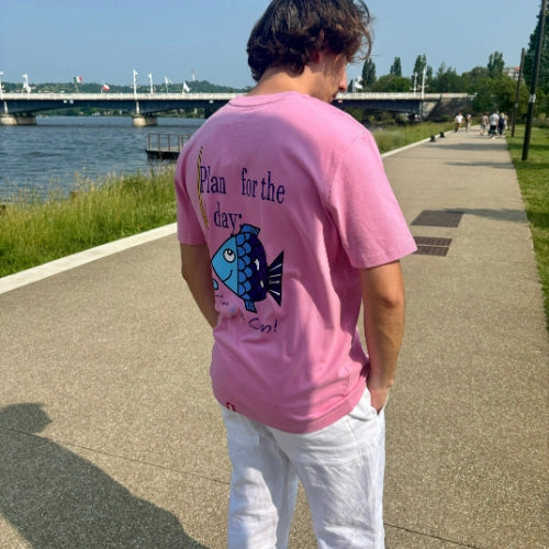 Tee-shirt Catch me if you can - rose (édition limitée)